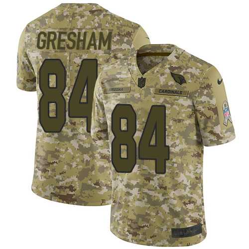 Nike Arizona Cardinals #84 Jermaine Gresham Camo Men's Stitched NFL Limited 2018 Salute to Service Jersey