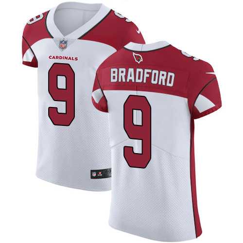 Nike Arizona Cardinals #9 Sam Bradford White Men's Stitched NFL Vapor Untouchable Elite Jersey