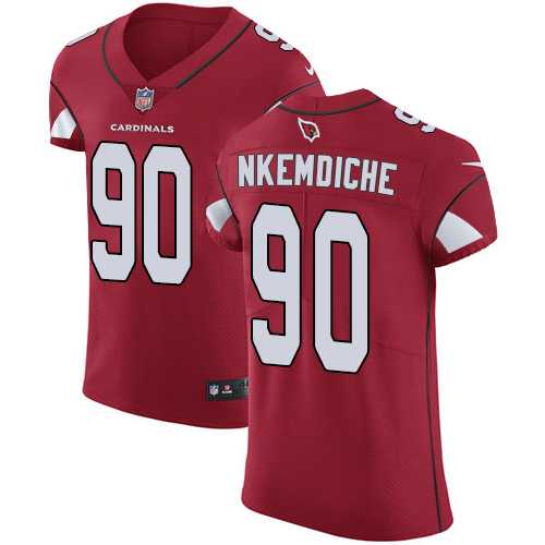 Nike Arizona Cardinals #90 Robert Nkemdiche Red Team Color Men's Stitched NFL Vapor Untouchable Elite Jersey