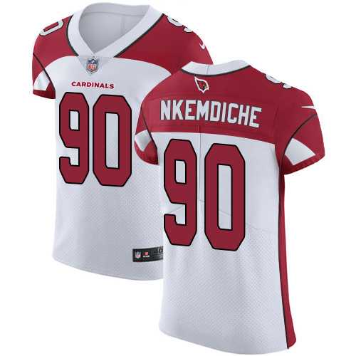 Nike Arizona Cardinals #90 Robert Nkemdiche White Men's Stitched NFL Vapor Untouchable Elite Jersey
