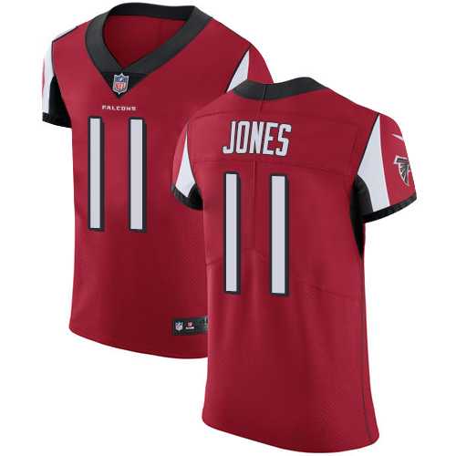 Nike Atlanta Falcons #11 Julio Jones Red Team Color Men's Stitched NFL Vapor Untouchable Elite Jersey