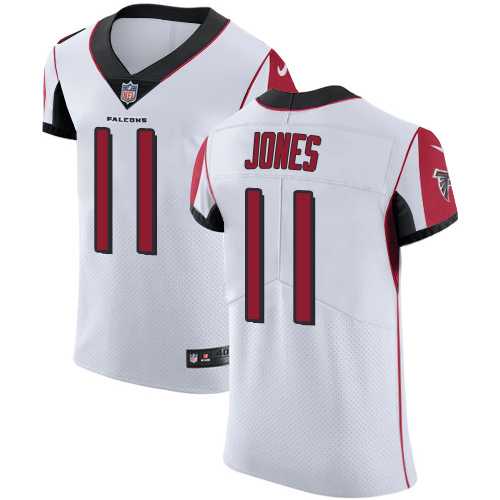Nike Atlanta Falcons #11 Julio Jones White Men's Stitched NFL Vapor Untouchable Elite Jersey