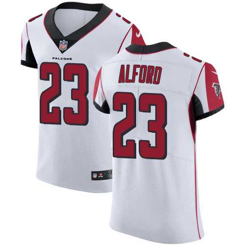 Nike Atlanta Falcons #23 Robert Alford White Men's Stitched NFL Vapor Untouchable Elite Jersey