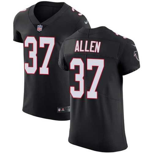Nike Atlanta Falcons #37 Ricardo Allen Black Alternate Men's Stitched NFL Vapor Untouchable Elite Jersey