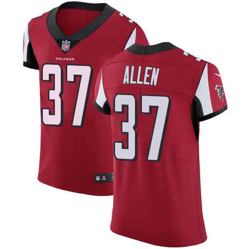 Nike Atlanta Falcons #37 Ricardo Allen Red Team Color Men's Stitched NFL Vapor Untouchable Elite Jersey