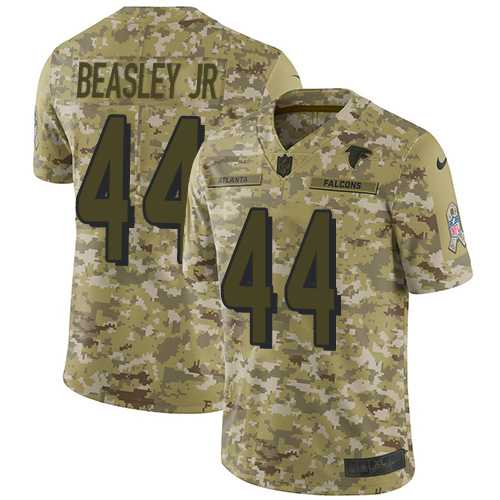 Nike Atlanta Falcons #44 Vic Beasley Jr Camo Men's Stitched NFL Limited 2018 Salute To Service Jersey