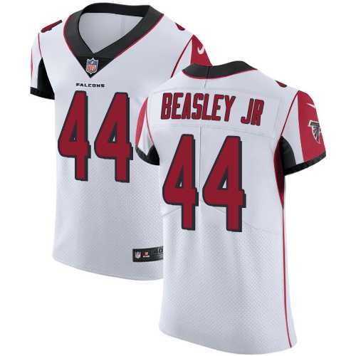 Nike Atlanta Falcons #44 Vic Beasley Jr White Men's Stitched NFL Vapor Untouchable Elite Jersey