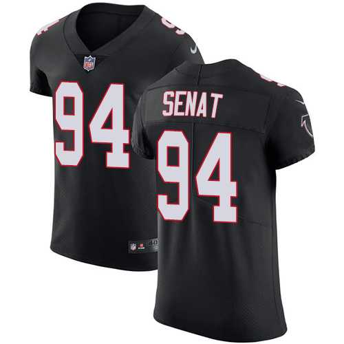 Nike Atlanta Falcons #94 Deadrin Senat Black Alternate Men's Stitched NFL Vapor Untouchable Elite Jersey