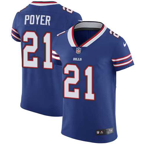 Nike Buffalo Bills #21 Jordan Poyer Royal Blue Team Color Men's Stitched NFL Vapor Untouchable Elite Jersey