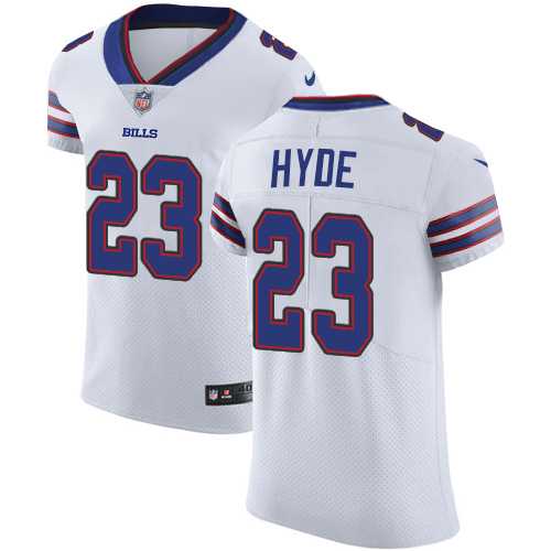 Nike Buffalo Bills #23 Micah Hyde White Men's Stitched NFL Vapor Untouchable Elite Jersey