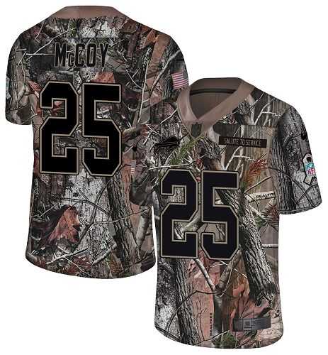 Nike Buffalo Bills #25 LeSean McCoy Camo Men's Stitched NFL Limited Rush Realtree Jersey