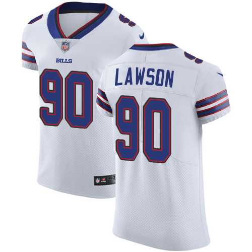 Nike Buffalo Bills #90 Shaq Lawson White Men's Stitched NFL Vapor Untouchable Elite Jersey