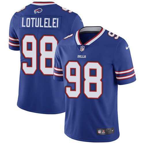 Nike Buffalo Bills #98 Star Lotulelei Royal Blue Team Color Men's Stitched NFL Vapor Untouchable Limited Jersey Nike Buffalo Bills #98 Star Lotulelei Royal Blue Team Color Men's Stitched NFL Vapor Untouchable Limited Jersey