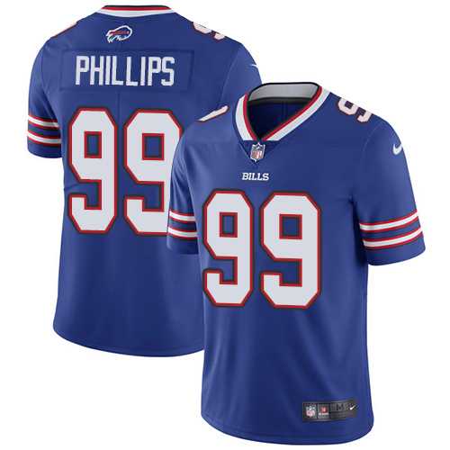 Nike Buffalo Bills #99 Harrison Phillips Royal Blue Team Color Men's Stitched NFL Vapor Untouchable Limited Jersey Nike Buffalo Bills #99 Harrison Phillips Royal Blue Team Color Men's Stitched NFL Vapor Untouchable Limited Jersey