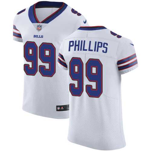 Nike Buffalo Bills #99 Harrison Phillips White Men's Stitched NFL Vapor Untouchable Elite Jersey