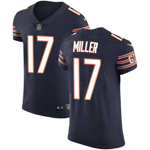 Nike Chicago Bears #17 Anthony Miller Navy Blue Team Color Men's Stitched NFL Vapor Untouchable Elite Jersey