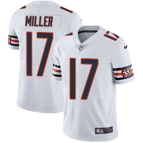 Nike Chicago Bears #17 Anthony Miller White Men's Stitched NFL Vapor Untouchable Limited Jersey