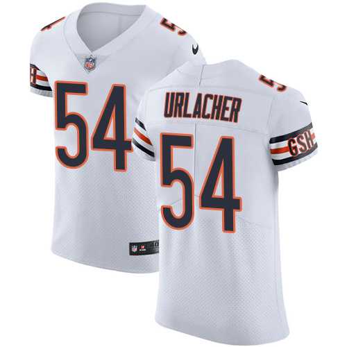 Nike Chicago Bears #54 Brian Urlacher White Men's Stitched NFL Vapor Untouchable Elite Jersey