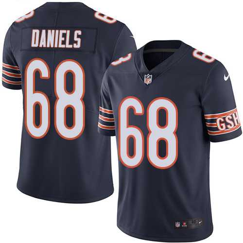 Nike Chicago Bears #68 James Daniels Navy Blue Team Color Men's Stitched NFL Vapor Untouchable Limited Jersey Nike Chicago Bears #68 James Daniels Navy Blue Team Color Men's Stitched NFL Vapor Untouchable Limited Jersey