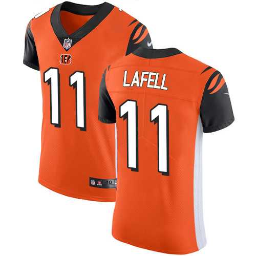 Nike Cincinnati Bengals #11 Brandon LaFell Orange Alternate Men's Stitched NFL Vapor Untouchable Elite Jersey