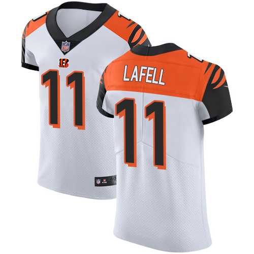 Nike Cincinnati Bengals #11 Brandon LaFell White Men's Stitched NFL Vapor Untouchable Elite Jersey