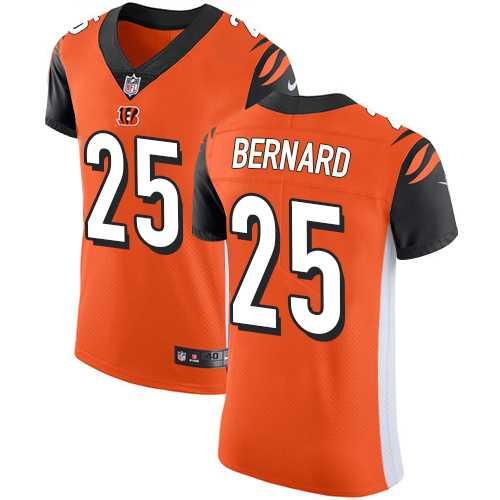 Nike Cincinnati Bengals #25 Giovani Bernard Orange Alternate Men's Stitched NFL Vapor Untouchable Elite Jersey