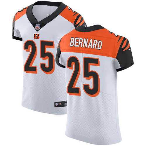 Nike Cincinnati Bengals #25 Giovani Bernard White Men's Stitched NFL Vapor Untouchable Elite Jersey