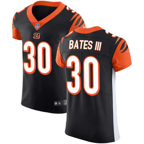 Nike Cincinnati Bengals #30 Jessie Bates III Black Team Color Men's Stitched NFL Vapor Untouchable Elite Jersey