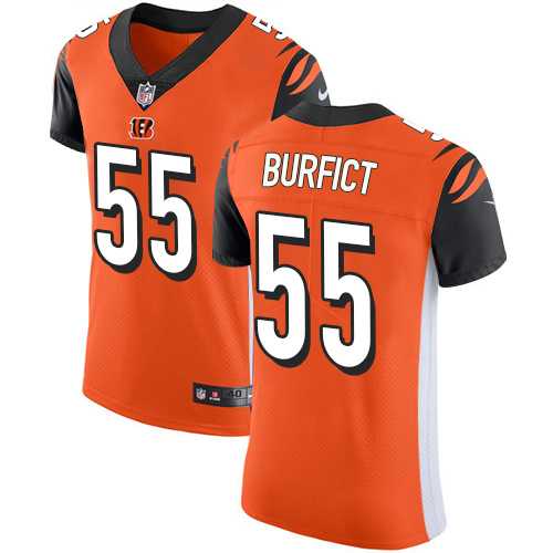 Nike Cincinnati Bengals #55 Vontaze Burfict Orange Alternate Men's Stitched NFL Vapor Untouchable Elite Jersey