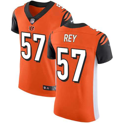 Nike Cincinnati Bengals #57 Vincent Rey Orange Alternate Men's Stitched NFL Vapor Untouchable Elite Jersey
