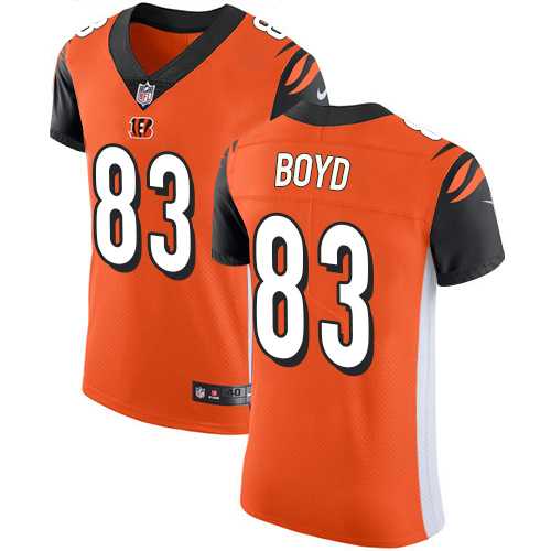 Nike Cincinnati Bengals #83 Tyler Boyd Orange Alternate Men's Stitched NFL Vapor Untouchable Elite Jersey