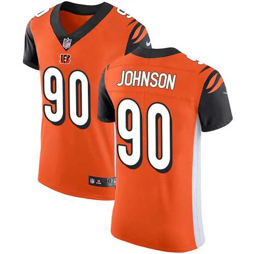 Nike Cincinnati Bengals #90 Michael Johnson Orange Alternate Men's Stitched NFL Vapor Untouchable Elite Jersey