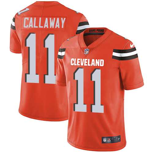 Nike Cleveland Browns #11 Antonio Callaway Orange Alternate Men's Stitched NFL Vapor Untouchable Limited Jersey