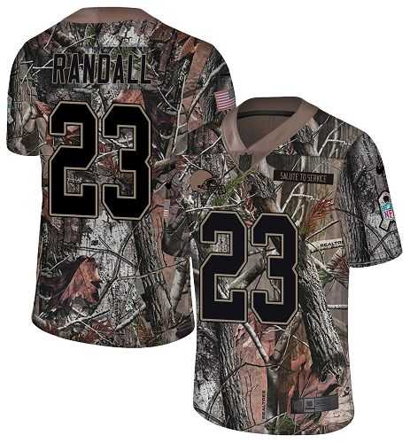 Nike Cleveland Browns #23 Damarious Randall Camo Men's Stitched NFL Limited Rush Realtree Jersey