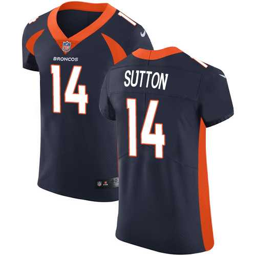 Nike Denver Broncos #14 Courtland Sutton Navy Blue Alternate Men's Stitched NFL Vapor Untouchable Elite Jersey