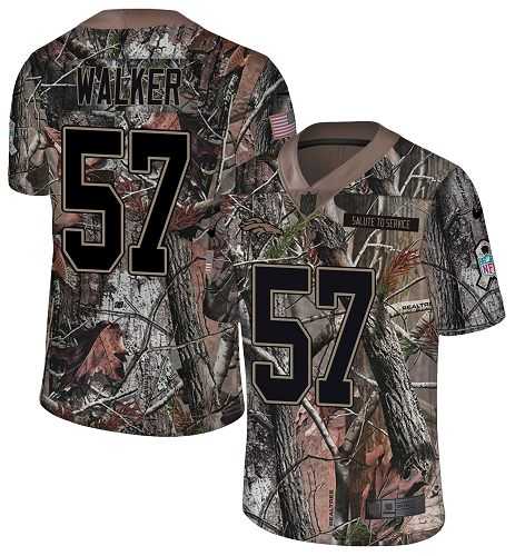 Nike Denver Broncos #57 Demarcus Walker Camo Men's Stitched NFL Limited Rush Realtree Jersey