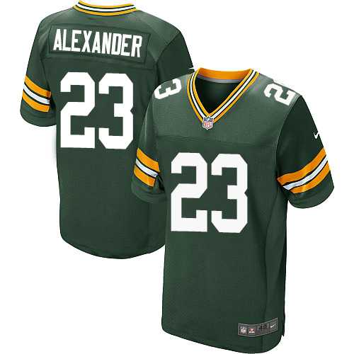 Nike Green Bay Packers #23 Jaire Alexander Green Team Color Men's Stitched NFL Elite Jersey