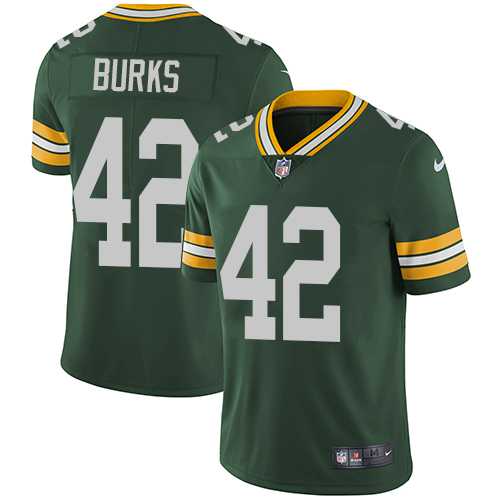 Nike Green Bay Packers #42 Oren Burks Green Team Color Men's Stitched NFL Vapor Untouchable Limited Jersey Nike Green Bay Packers #42 Oren Burks Green Team Color Men's Stitched NFL Vapor Untouchable Limited Jersey