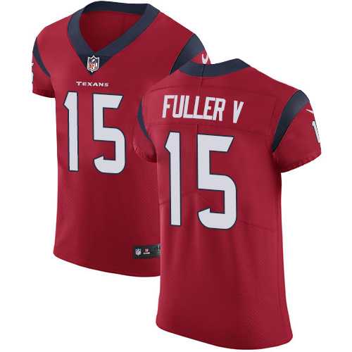 Nike Houston Texans #15 Will Fuller V Red Alternate Men's Stitched NFL Vapor Untouchable Elite Jersey
