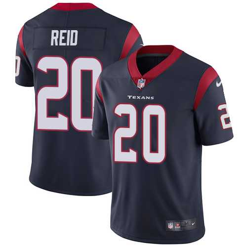Nike Houston Texans #20 Justin Reid Navy Blue Team Color Men's Stitched NFL Vapor Untouchable Limited Jersey