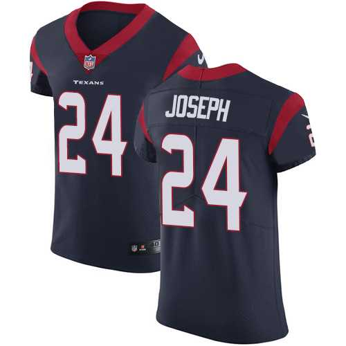 Nike Houston Texans #24 Johnathan Joseph Navy Blue Team Color Men's Stitched NFL Vapor Untouchable Elite Jersey