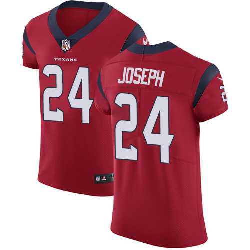 Nike Houston Texans #24 Johnathan Joseph Red Alternate Men's Stitched NFL Vapor Untouchable Elite Jersey