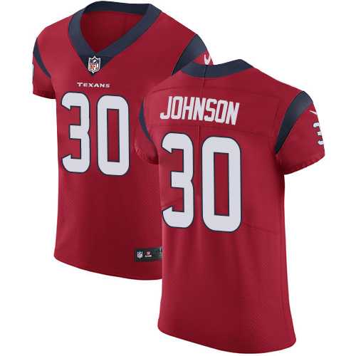 Nike Houston Texans #30 Kevin Johnson Red Alternate Men's Stitched NFL Vapor Untouchable Elite Jersey