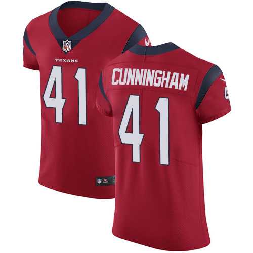 Nike Houston Texans #41 Zach Cunningham Red Alternate Men's Stitched NFL Vapor Untouchable Elite Jersey