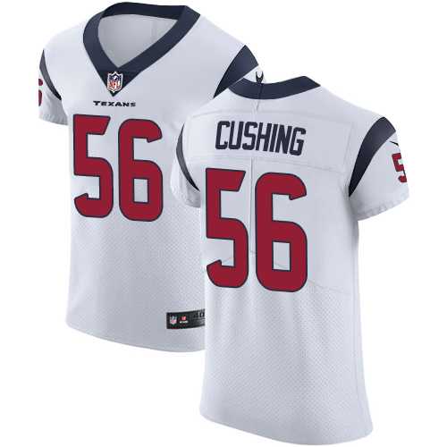 Nike Houston Texans #56 Brian Cushing White Men's Stitched NFL Vapor Untouchable Elite Jersey