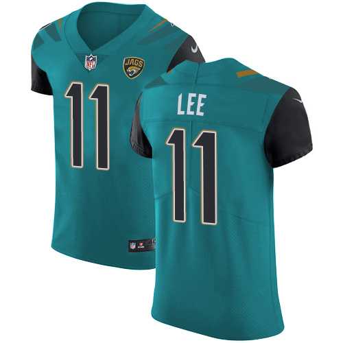 Nike Jacksonville Jaguars #11 Marqise Lee Teal Green Team Color Men's Stitched NFL Vapor Untouchable Elite Jersey