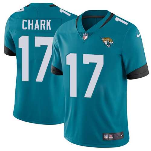 Nike Jacksonville Jaguars #17 DJ Chark Teal Green Alternate Men's Stitched NFL Vapor Untouchable Limited Jersey