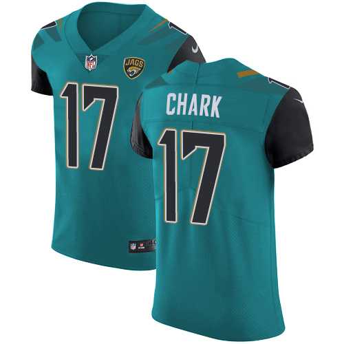 Nike Jacksonville Jaguars #17 DJ Chark Teal Green Team Color Men's Stitched NFL Vapor Untouchable Elite Jersey