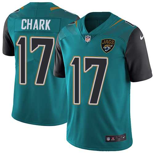 Nike Jacksonville Jaguars #17 DJ Chark Teal Green Team Color Men's Stitched NFL Vapor Untouchable Limited Jersey