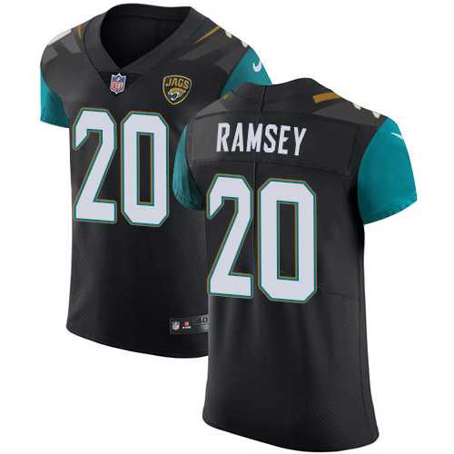 Nike Jacksonville Jaguars #20 Jalen Ramsey Black Alternate Men's Stitched NFL Vapor Untouchable Elite Jersey